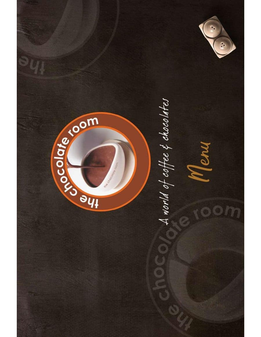 The Chocolate Room menu